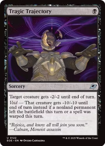 Tragic Trajectory (122), Edge of Eternities — Magic card price