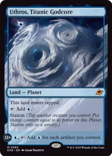 Uthros, Titanic Godcore (260), Edge of Eternities — Magic card price