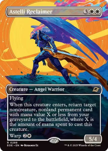 Astelli Reclaimer (Borderless) (288), Edge of Eternities — Magic card price