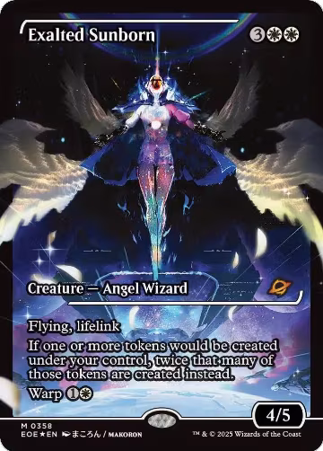 Exalted Sunborn (Showcase) (358), Edge of Eternities — Magic card price
