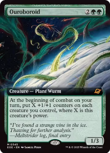 Ouroboroid (Extended Art) (345), Edge of Eternities — Magic card price
