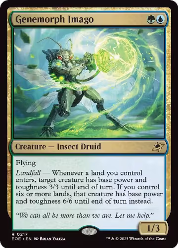 Genemorph Imago (217), Edge of Eternities — Magic card price