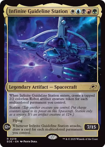 Infinite Guideline Station (219), Edge of Eternities — Magic card price