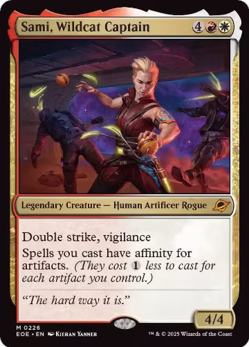 Sami, Wildcat Captain (226), Edge of Eternities — Magic card price