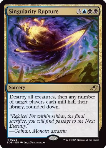 Singularity Rupture (228), Edge of Eternities — Magic card price