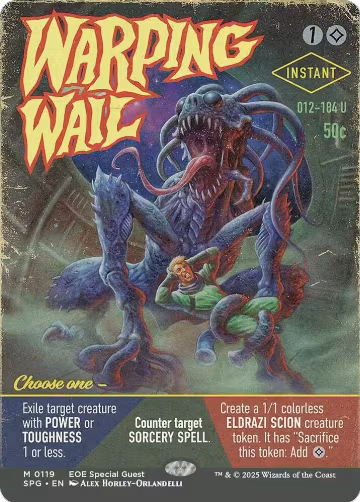 Warping Wail (Showcase) (119), Special Guests — Magic card price