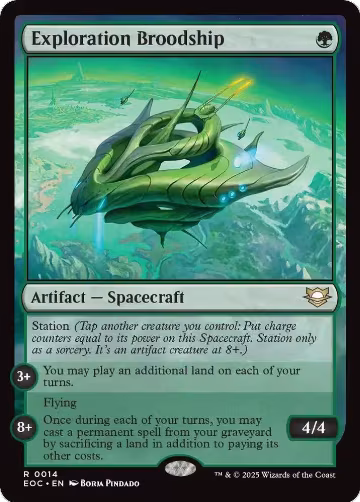 Exploration Broodship (14), Commander: Edge of Eternities — Magic card price