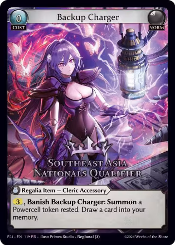 Backup Charger (Southeast Asia Nationals Qualifier) (119) — card price