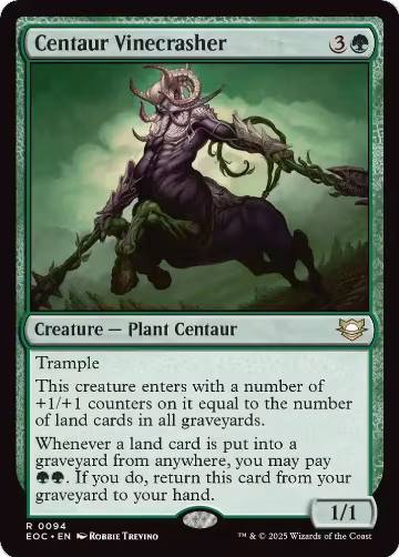 Centaur Vinecrasher (94), Commander: Edge of Eternities — Magic card price