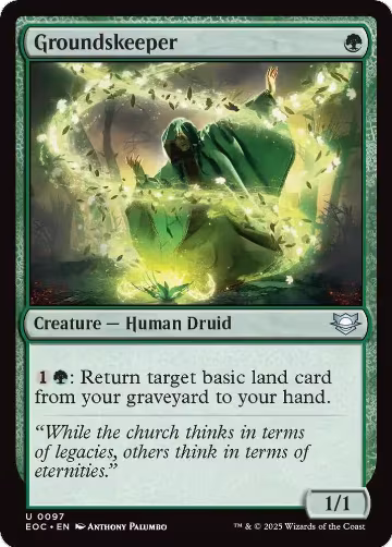 Groundskeeper (97), Commander: Edge of Eternities — Magic card price