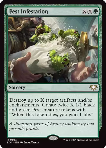Pest Infestation (103), Commander: Edge of Eternities — Magic card price