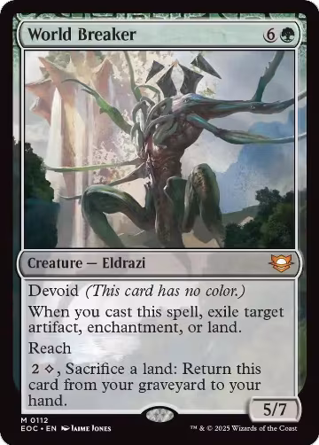 World Breaker (112), Commander: Edge of Eternities — Magic card price