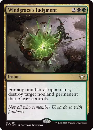 Windgrace's Judgment (129), Commander: Edge of Eternities — Magic card price