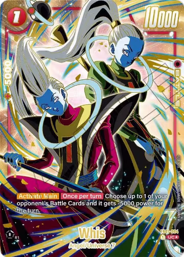 Whis (1st Anniversary Set) (FB01-004), Fusion World Promotion Cards and Packs — DB Fusion card price