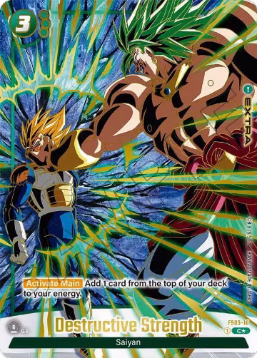 Destructive Strength (1st Anniversary Set) (FS03-16) — card price