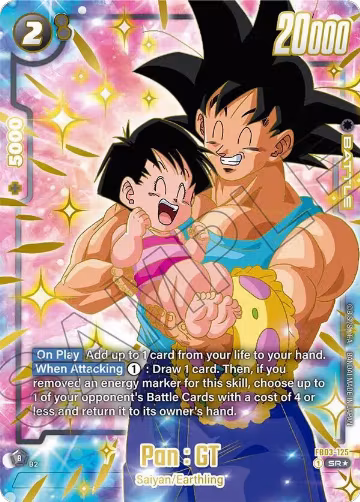 Pan : GT (1st Anniversary Set) (FB03-125), Fusion World Promotion Cards and Packs — DB Fusion card price