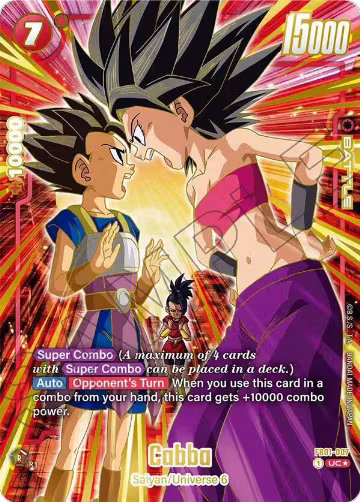 Cabba (1st Anniversary Set) (FB01-007), Fusion World Promotion Cards and Packs — DB Fusion card price