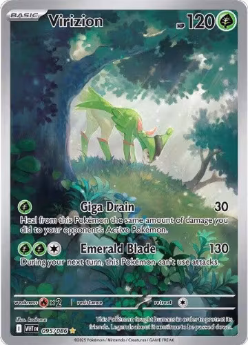 Virizion - 095/086 (095/086), White Flare — Pokémon card price