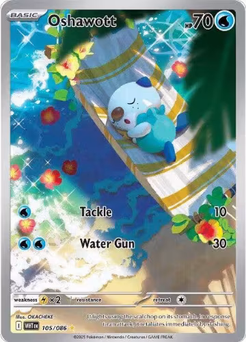 Oshawott - 105/086 (105/086) — card price