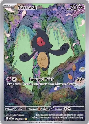 Yamask - 122/086 (122/086), White Flare — Pokémon card price