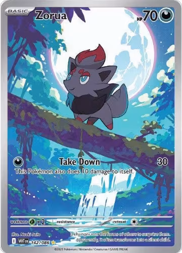 Zorua - 142/086 (142/086), White Flare — Pokémon card price