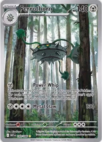 Ferrothorn - 149/086 (149/086), White Flare — Pokémon card price