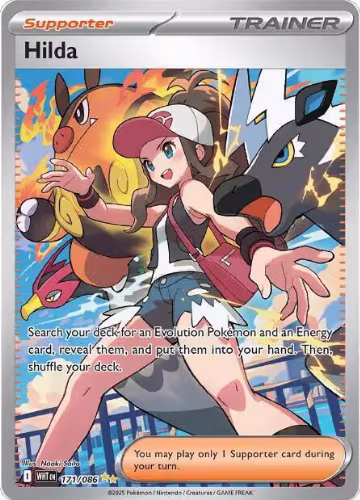 Hilda - 171/086 (171/086), White Flare — Pokémon card price