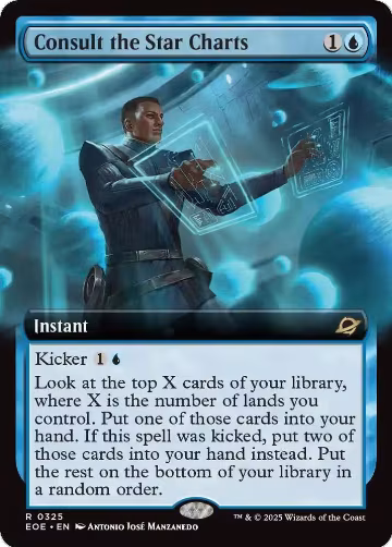 Consult the Star Charts (Extended Art) (325), Edge of Eternities — Magic card price