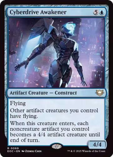 Cyberdrive Awakener (69), Commander: Edge of Eternities — Magic card price