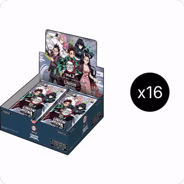 Demon Slayer: Kimetsu no Yaiba Vol.2 - Booster Box Case, UEX05BT: Demon Slayer: Kimetsu no Yaiba Vol.2 — Union Arena sealed product price