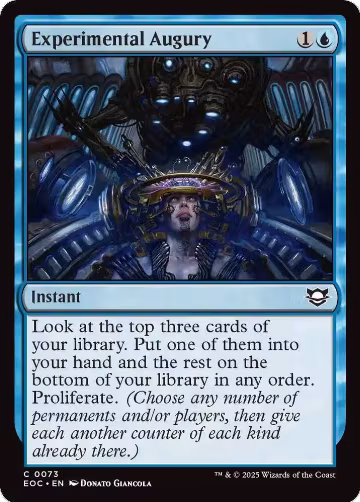 Experimental Augury (73), Commander: Edge of Eternities — Magic card price