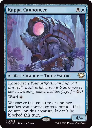 Kappa Cannoneer (74), Commander: Edge of Eternities — Magic card price
