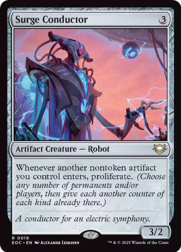 Surge Conductor (19), Commander: Edge of Eternities — Magic card price