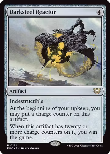 Darksteel Reactor (134), Commander: Edge of Eternities — Magic card price