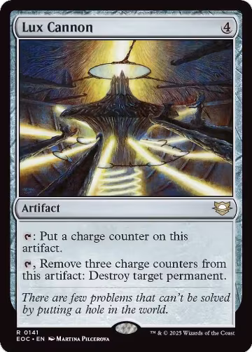 Lux Cannon (141), Commander: Edge of Eternities — Magic card price