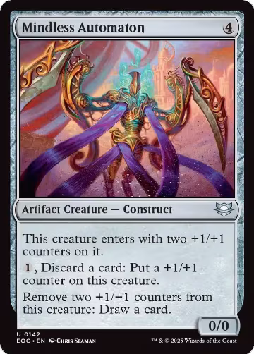 Mindless Automaton (142), Commander: Edge of Eternities — Magic card price