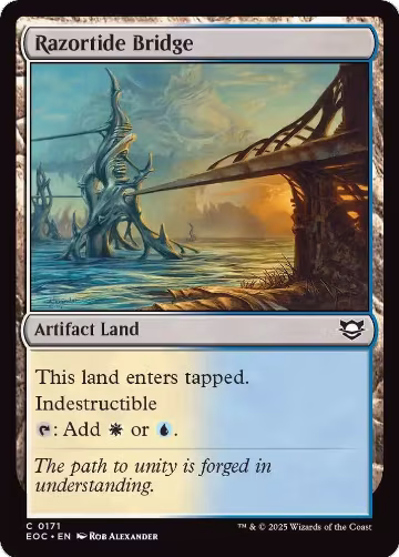Razortide Bridge (171), Commander: Edge of Eternities — Magic card price