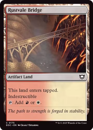 Rustvale Bridge (175), Commander: Edge of Eternities — Magic card price