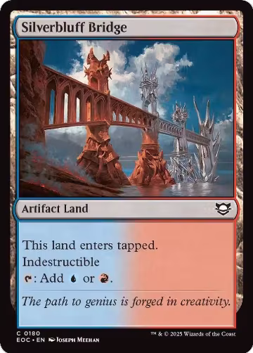 Silverbluff Bridge (180), Commander: Edge of Eternities — Magic card price