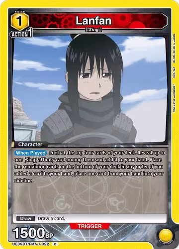 Lanfan (022) (UE09BT/FMA-1-022), FULLMETAL ALCHEMIST — Union Arena card price