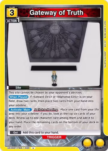 Gateway of Truth (UE09BT/FMA-1-028), FULLMETAL ALCHEMIST — Union Arena card price