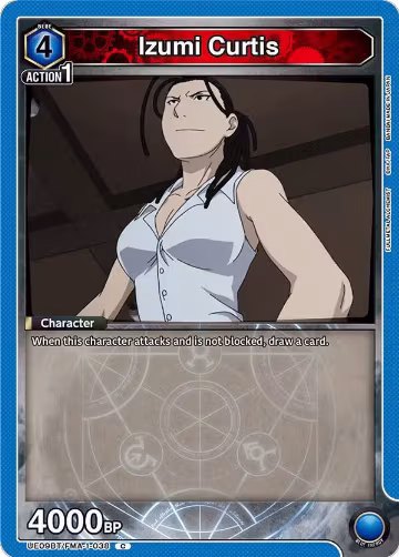 Izumi Curtis (038) (UE09BT/FMA-1-038), FULLMETAL ALCHEMIST — Union Arena card price