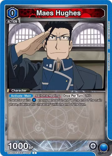 Maes Hughes (045) (UE09BT/FMA-1-045), FULLMETAL ALCHEMIST — Union Arena card price