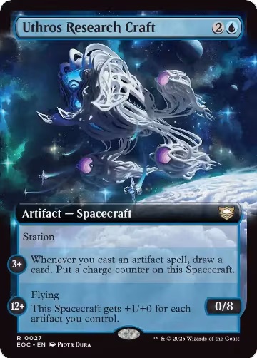 Uthros Research Craft (Extended Art) (27), Commander: Edge of Eternities — Magic card price