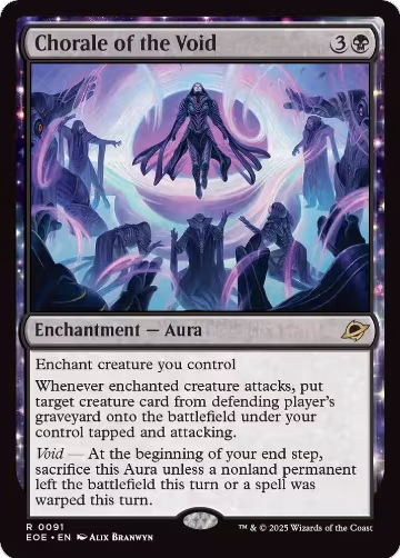 Chorale of the Void (91), Edge of Eternities — Magic card price