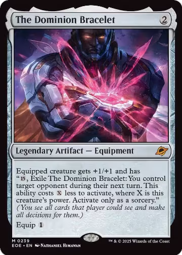 The Dominion Bracelet (239), Edge of Eternities — Magic card price