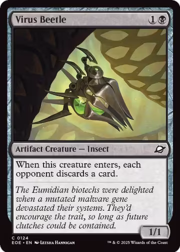 Virus Beetle (124), Edge of Eternities — Magic card price