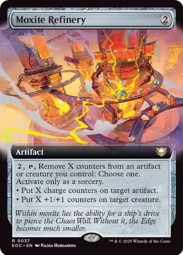 Moxite Refinery (Extended Art) (37), Commander: Edge of Eternities — Magic card price