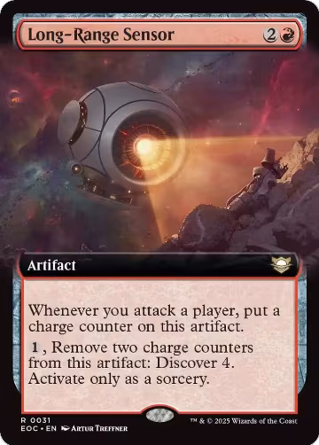 Long-Range Sensor (Extended Art) (31), Commander: Edge of Eternities — Magic card price