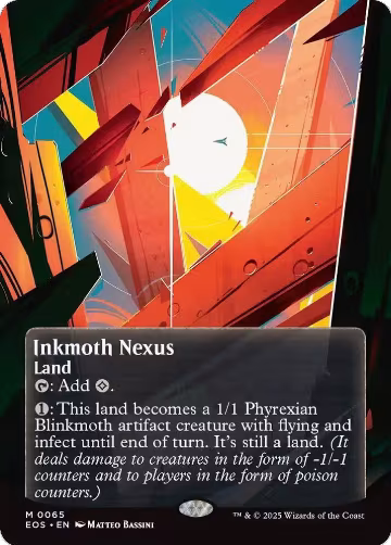 Inkmoth Nexus (0065) (Borderless) (65), Edge of Eternities: Stellar Sights — Magic card price